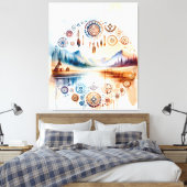 Toile Native American Heritage Month (Insitu(Chambre))