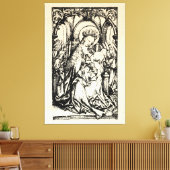 Toile Nativité de Noël Vierge et Enfant Vierge Marie (Insitu(Salon))