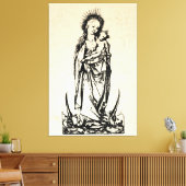 Toile Nativité de Noël Vierge et Enfant Vierge Marie (Insitu(Salon))