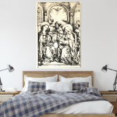 Toile Nativité de Noël Vierge et Enfant Vierge Marie (Insitu(Chambre))