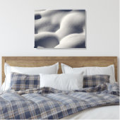 Toile Nature Abstraite des monticules de neige mousseuse (Insitu(Chambre))