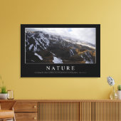 Toile Nature : Citation inspirante (Insitu(Salon))