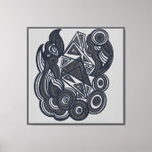 Toile Nature et Geometry (Recto)