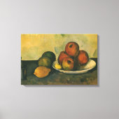 Toile Nature morte aux pommes de Paul Cezanne (Recto)