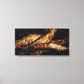 Toile Nature morte avec bloaters par Vincent van Gogh (Recto)