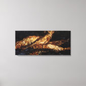 Toile Nature morte avec bloaters par Vincent van Gogh (Recto)