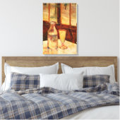 Toile Nature morte avec de l'absinthe de Vincent van Gog (Insitu(Chambre))