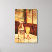 Toile Nature morte avec de l'absinthe de Vincent van Gog (Recto)