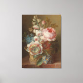 Toile Nature morte avec fleurs – Cornelis van Spaendonck (Recto)