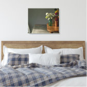Toile Nature morte avec verre bleu (Insitu(Chambre))