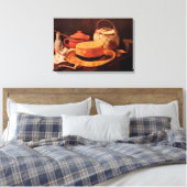 Toile Nature morte Chapeau de paille jaune de Vincent va (Insitu(Chambre))