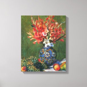 Toile Nature morte Fleurs et Fruits de Pierre Renoir