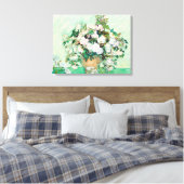 Toile Nature morte Roses dans un vase par Vincent van Go (Insitu(Chambre))