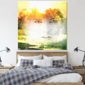 Toile Naturegirl (Insitu(Chambre))