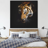 Toile Nature's Wild Animals - Tiger Canvas (Insitu(Chambre))