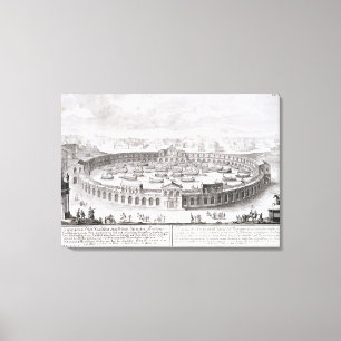 Toile Naumachia, plaque 6 de 'Entwurf einer historische