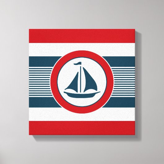 Toile Nautical design (Recto)