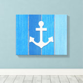 Toile Nautical themed design (Insitu (Plancher de Bois))