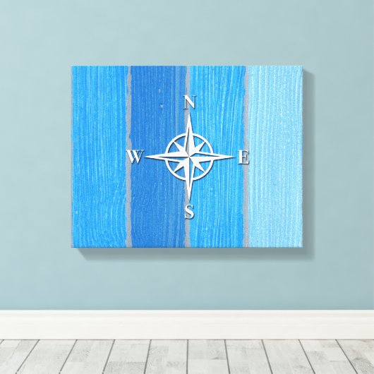 Toile Nautical themed design (Insitu (Plancher de Bois))