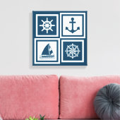 Toile Nautical themed design (Insitu(Salon))
