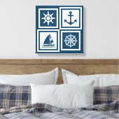 Toile Nautical themed design (Insitu(Chambre))