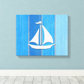 Toile Nautical themed design (Insitu (Plancher de Bois))