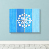 Toile Nautical themed design (Insitu (Plancher de Bois))