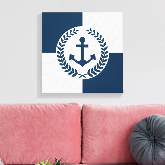 Toile Nautical themed design (Insitu(Salon))