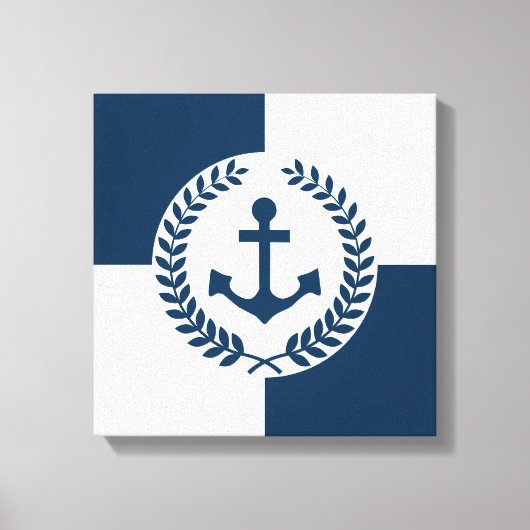 Toile Nautical themed design (Recto)