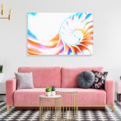 Toile Nautilus coloré (Insitu(Salon))
