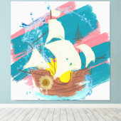 Toile nautique (Insitu (Plancher de Bois))