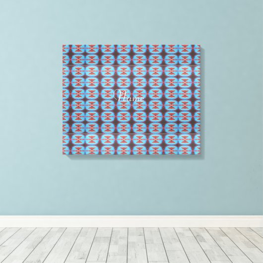 Toile Navajo rochers rouges Thunder_Cove (Insitu (Plancher de Bois))