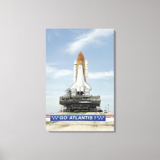 Toile navette spatiale Atlantis (Recto)