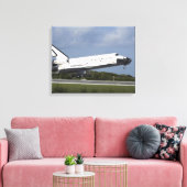 Toile Navette spatiale Découverte atterrit sur la piste (Insitu(Salon))