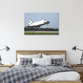 Toile Navette spatiale Découverte atterrit sur la piste  (Insitu(Chambre))