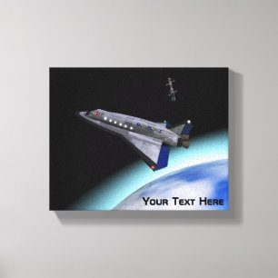 Toile Navette spatiale El Al Maslool