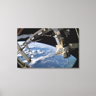 Toile Navette spatiale l'Atlantide et un vaisseau