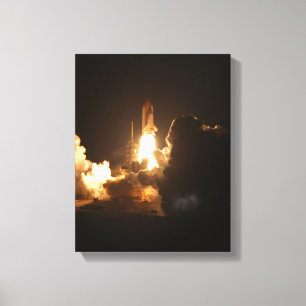 Toile Navette Spatiale Terre Orbite Vaisseau Spatial Nui