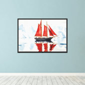 Toile Navire à voiles (Insitu (Plancher de Bois))