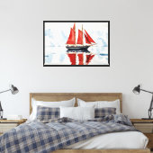 Toile Navire à voiles (Insitu(Chambre))