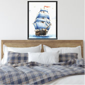 Toile Navire à voiles (Insitu(Chambre))