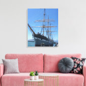 Toile Navire dans le port (Insitu(Salon))