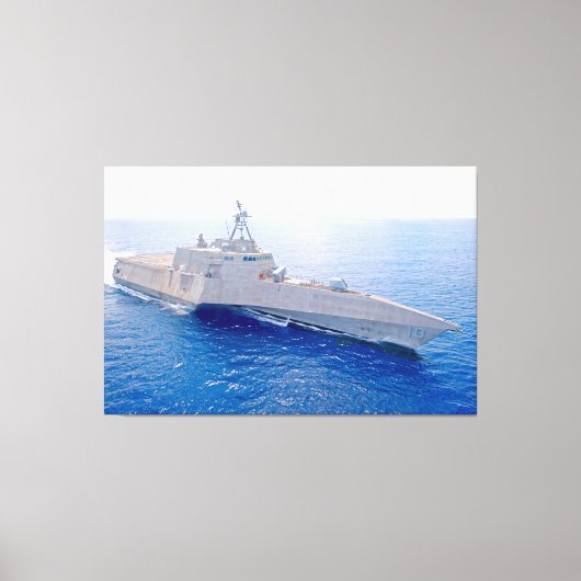 Toile NAVIRE DE COMBAT LITTORAL - LCS-10 40x60 (Recto)