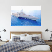 Toile NAVIRE DE COMBAT LITTORAL - LCS-10 40x60 (Insitu(Chambre))
