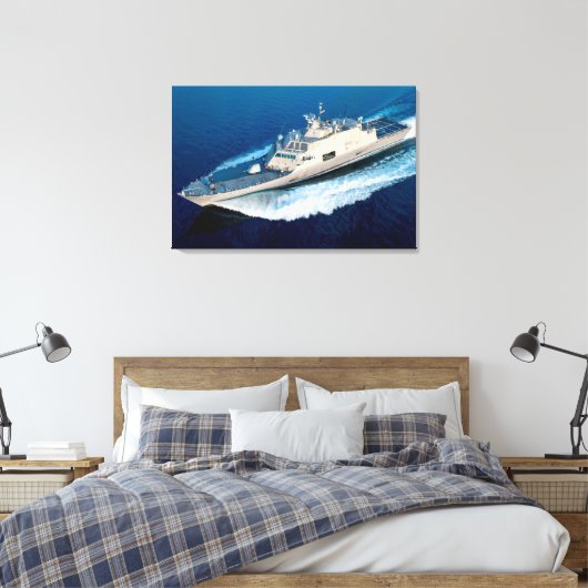 Toile NAVIRE DE COMBAT LITTORAL - LCS-13 24x36 (Insitu(Chambre))