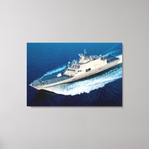 Toile NAVIRE DE COMBAT LITTORAL - LCS-13 24x36