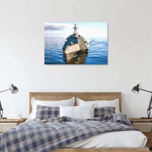 Toile NAVIRE DE COMBAT LITTORAL - LCS-16 24x36 (Insitu(Chambre))