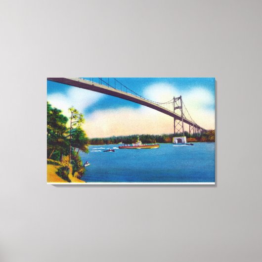 Toile Navire de la marine américaine (Recto)