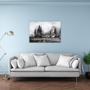 Toile Navire de "Ranger" de John Paul Jones, 1793