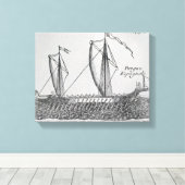 Toile Navire espagnol (Insitu (Plancher de Bois))